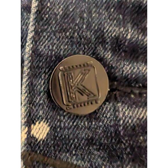 Dexter's Laboratory Cartoon Network Denim Jean Jacket Mens Sz Medium Multicolor - Picture 8 of 9